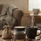 Dark Roast Coffee Candle | Half Pint