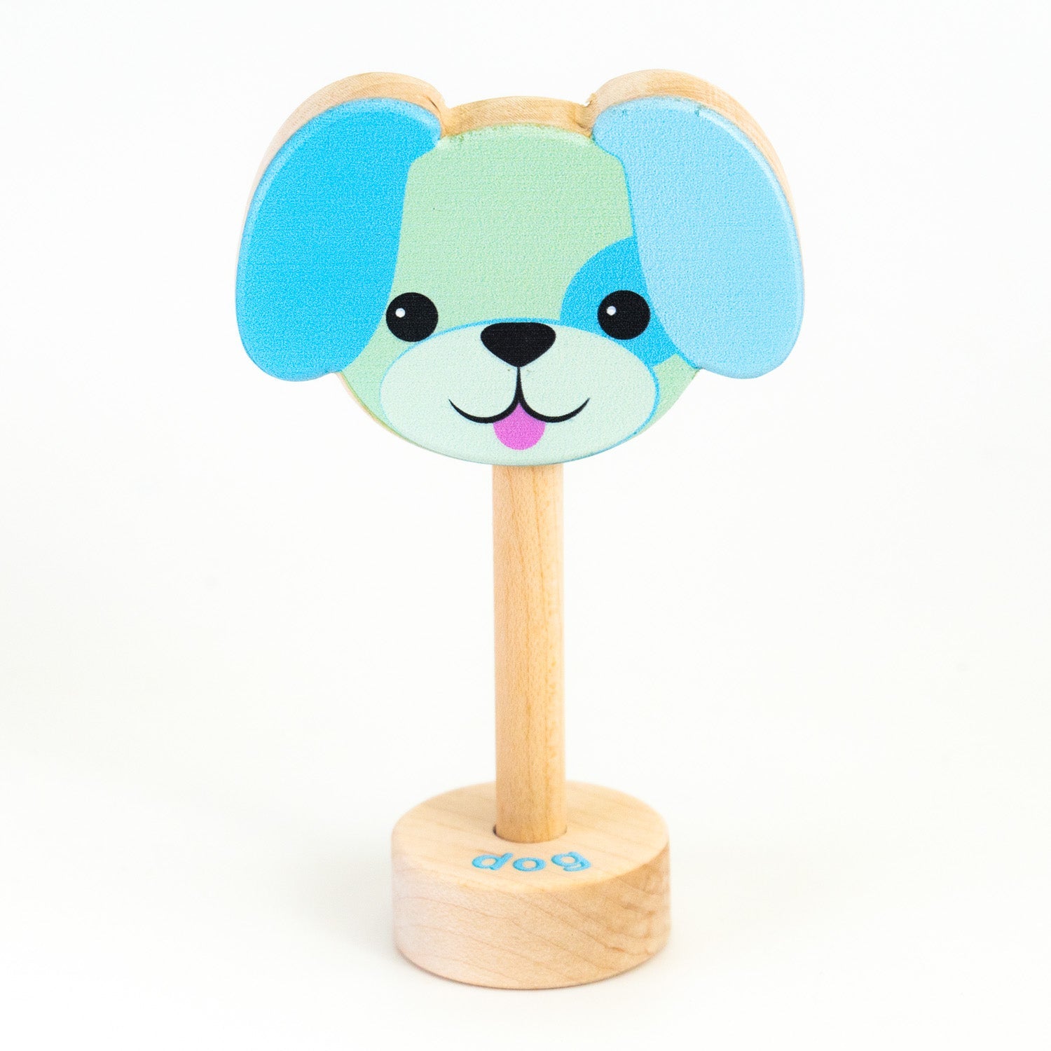 Grasp & Giggle Dog Rattle-zoom-1