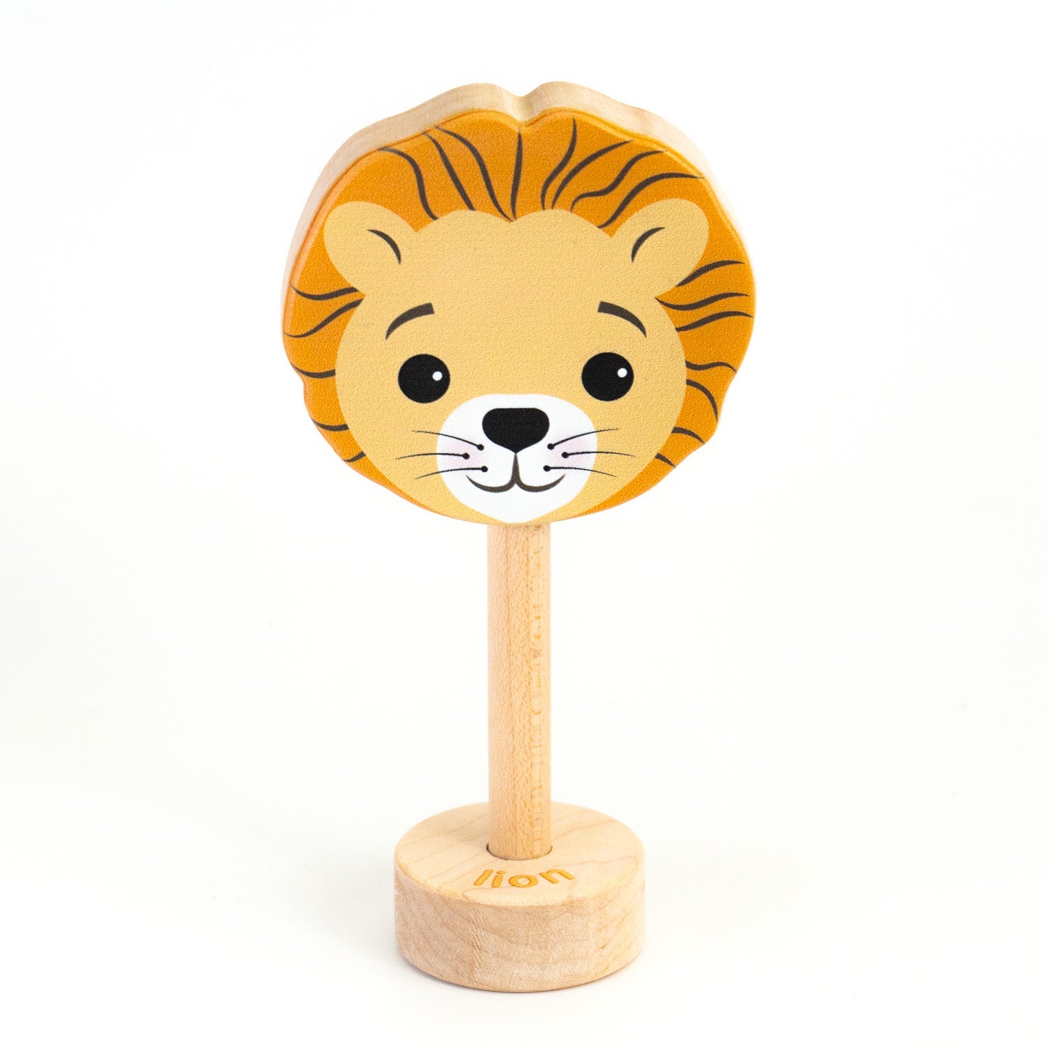Grasp & Giggle Lion Rattle