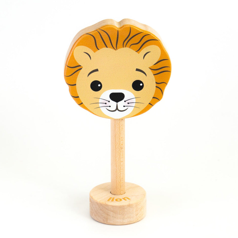 Grasp & Giggle Lion Rattle