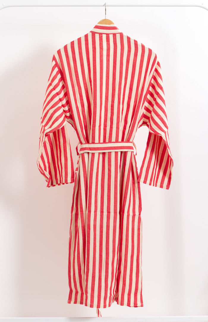 Red Girit Robe | Shop Eastern Woven on Aware House
