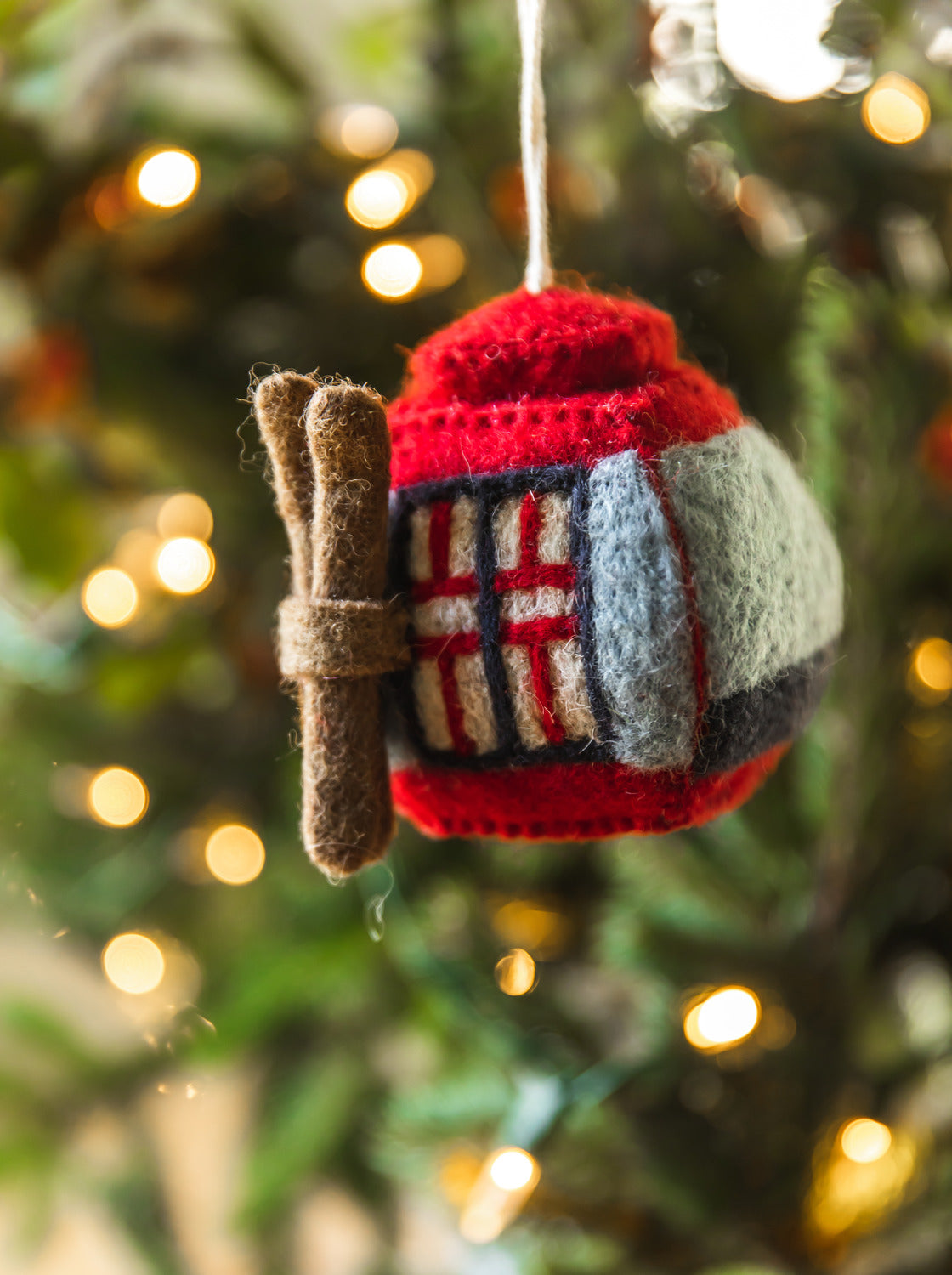 Felted Gondola Ornament-zoom-2