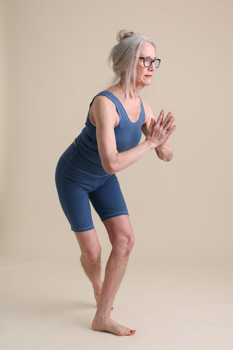 Bike Shorts | Azure-zoom-