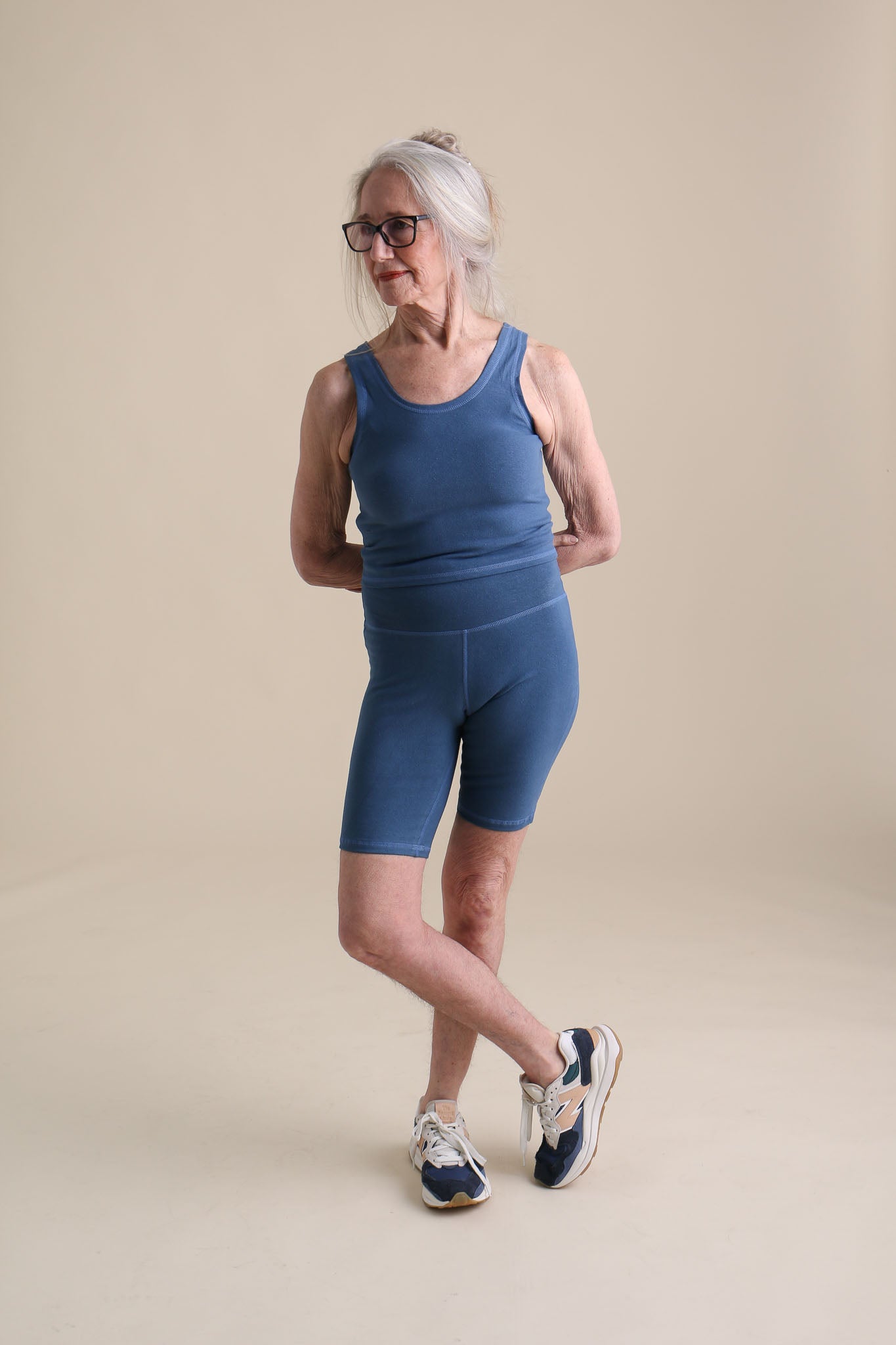 Bike Shorts | Azure-4