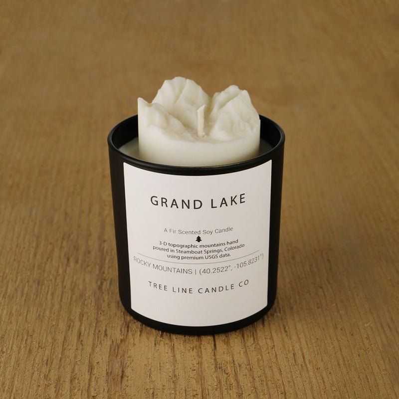 Grand Lake Candle | 3D Lake & Mountain Soy Candle-zoom-