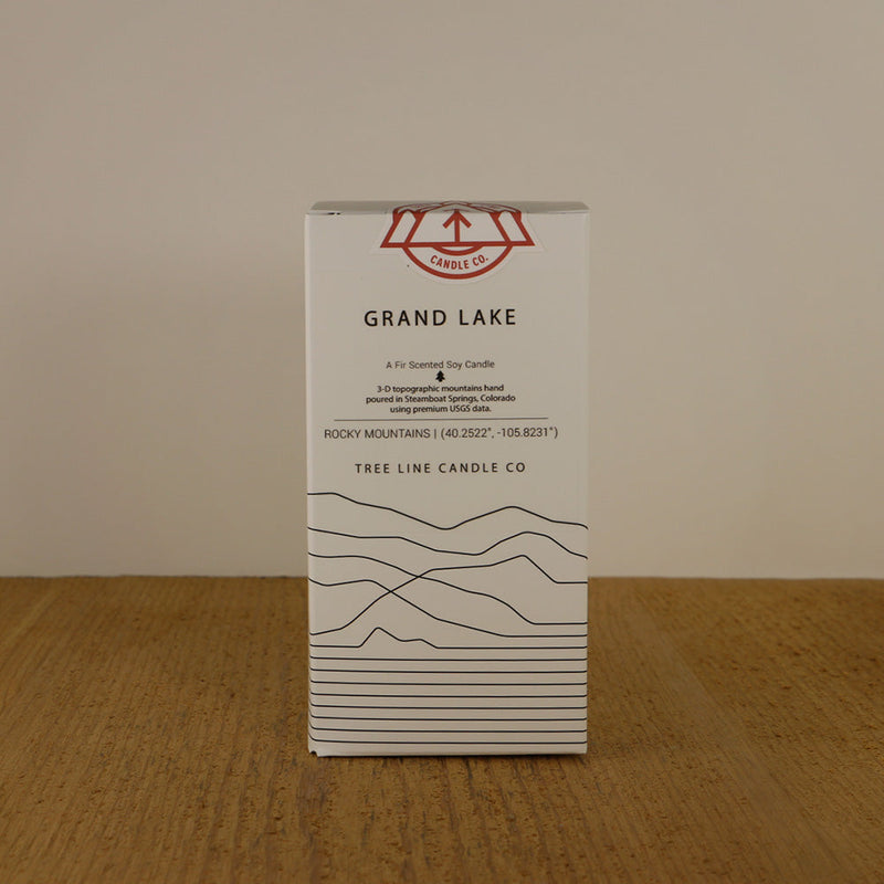 Grand Lake Candle | 3D Lake & Mountain Soy Candle-zoom-