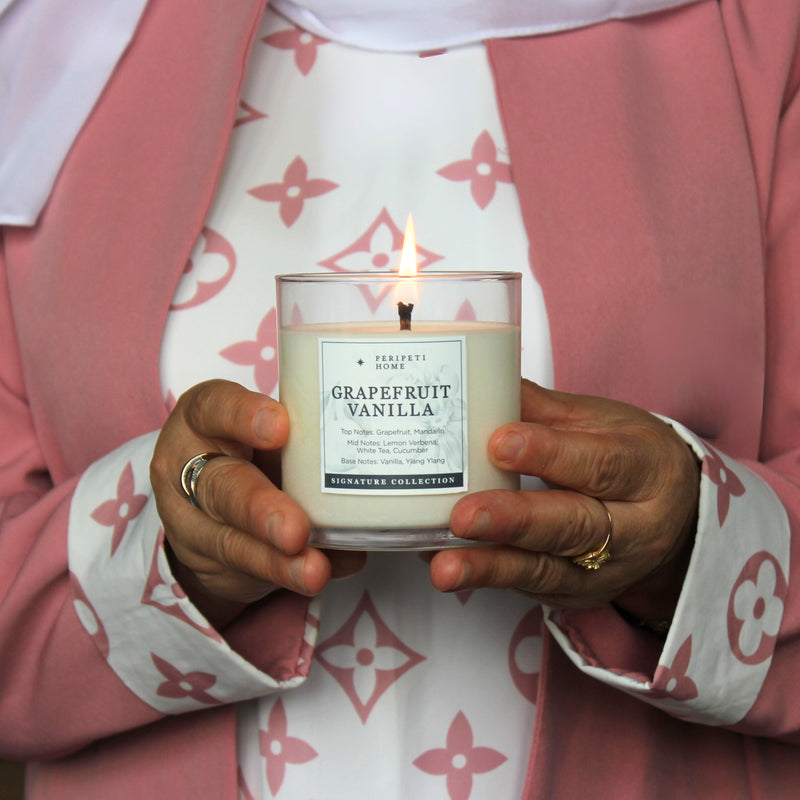 Grapefruit Vanilla Candle, Wax Melt, Diffuser & Room Spray-zoom-