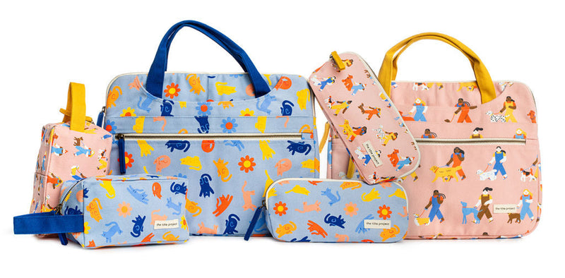 Meow Meadow Laptop Case-zoom-