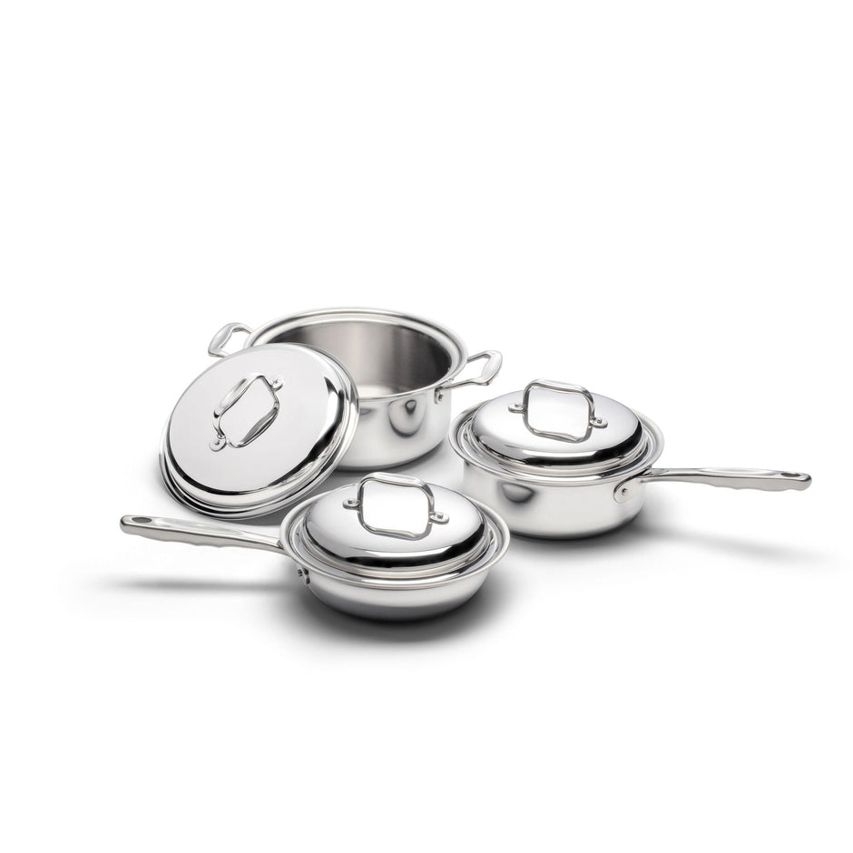 6 Piece Stainless Steel Cookware Set - Aware House - 360 Cookware -