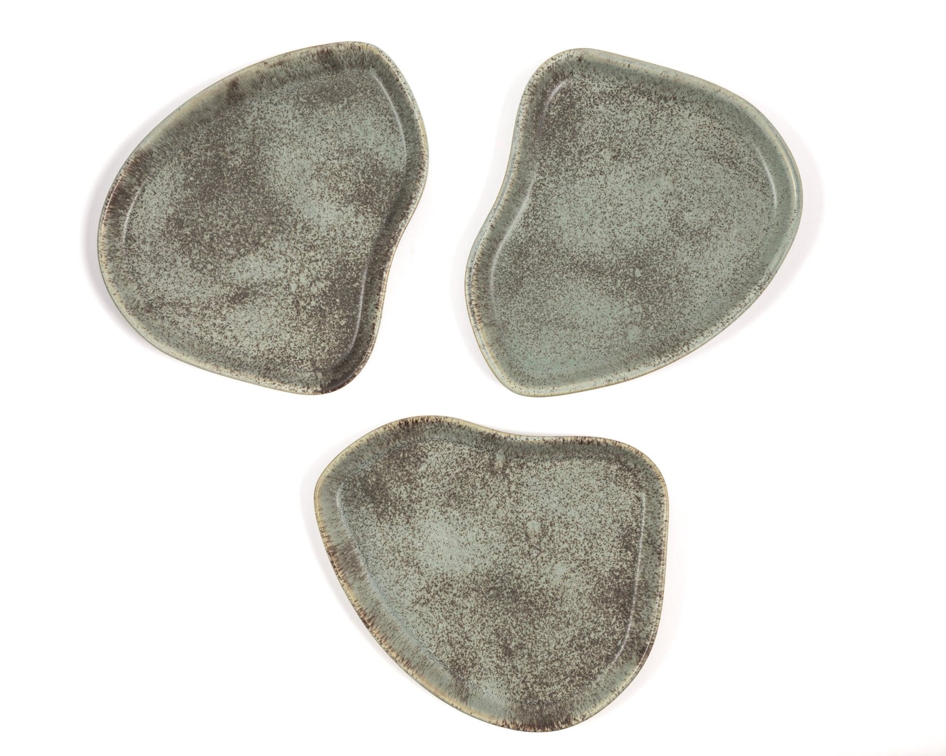 Riverstone Salad Plates | Stacy London & Haand Collection - Aware House