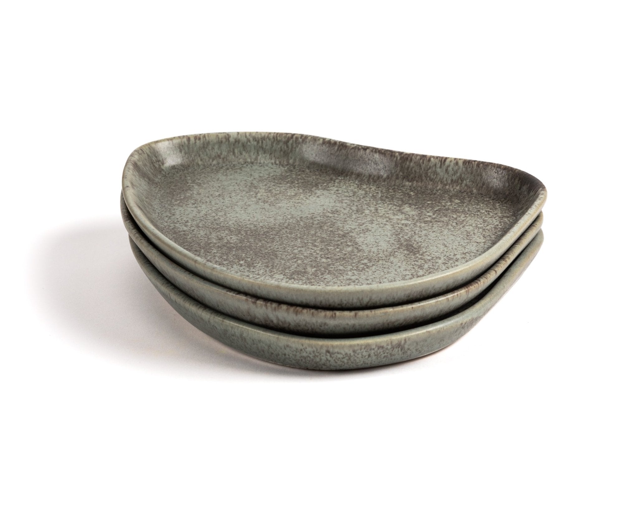 Riverstone Salad Plates | Stacy London & Haand Collection - Aware House
