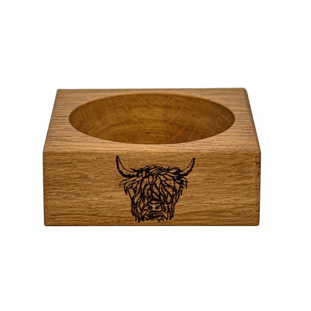 Scottish Oak Wine Bottle Coaster-zoom-2