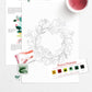 Pre-order! Holly Wreath Watercolor Painting Kit