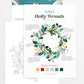 Pre-order! Holly Wreath Watercolor Painting Kit