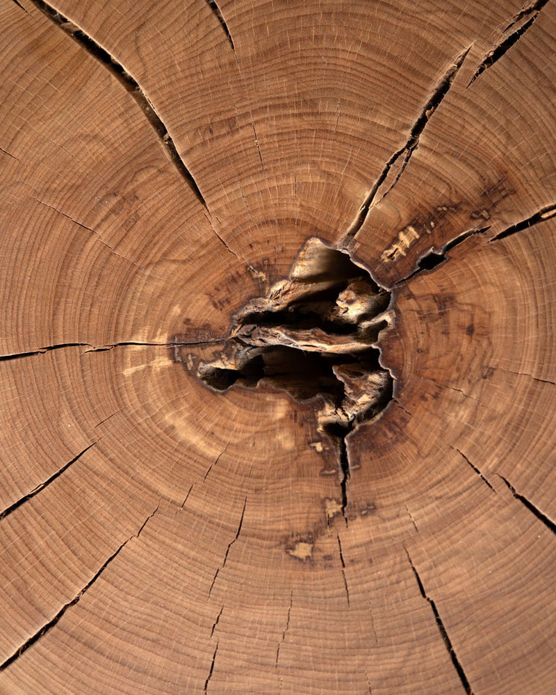 Hyo Table Wisdom | Beech Solid Wood Cube Side Table-zoom-