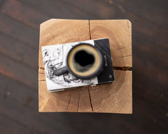 Hyo Table Wisdom | Beech Solid Wood Cube Side Table - Aware House