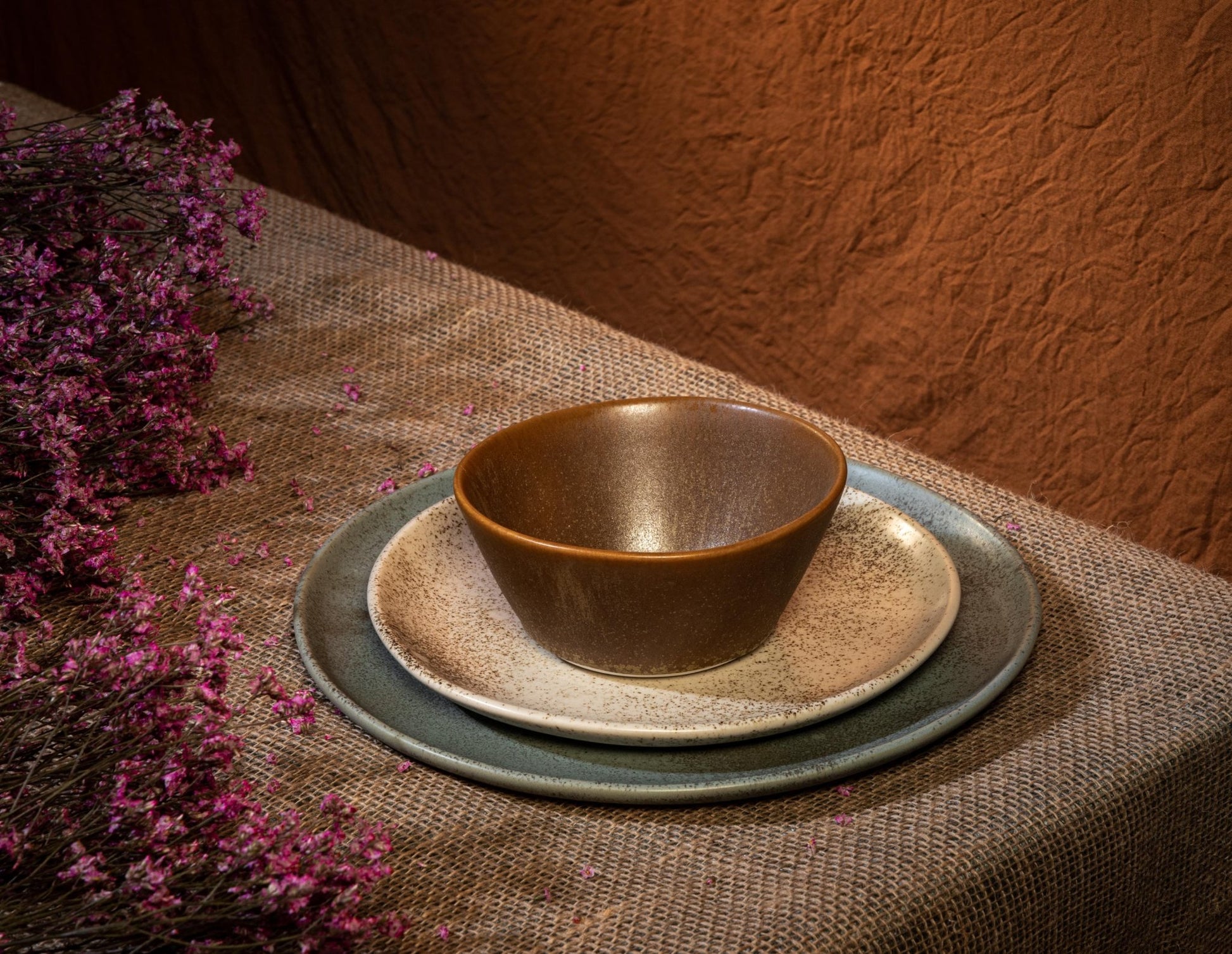 Hestia Coupe 3 Piece Dinner Setting - Aware House