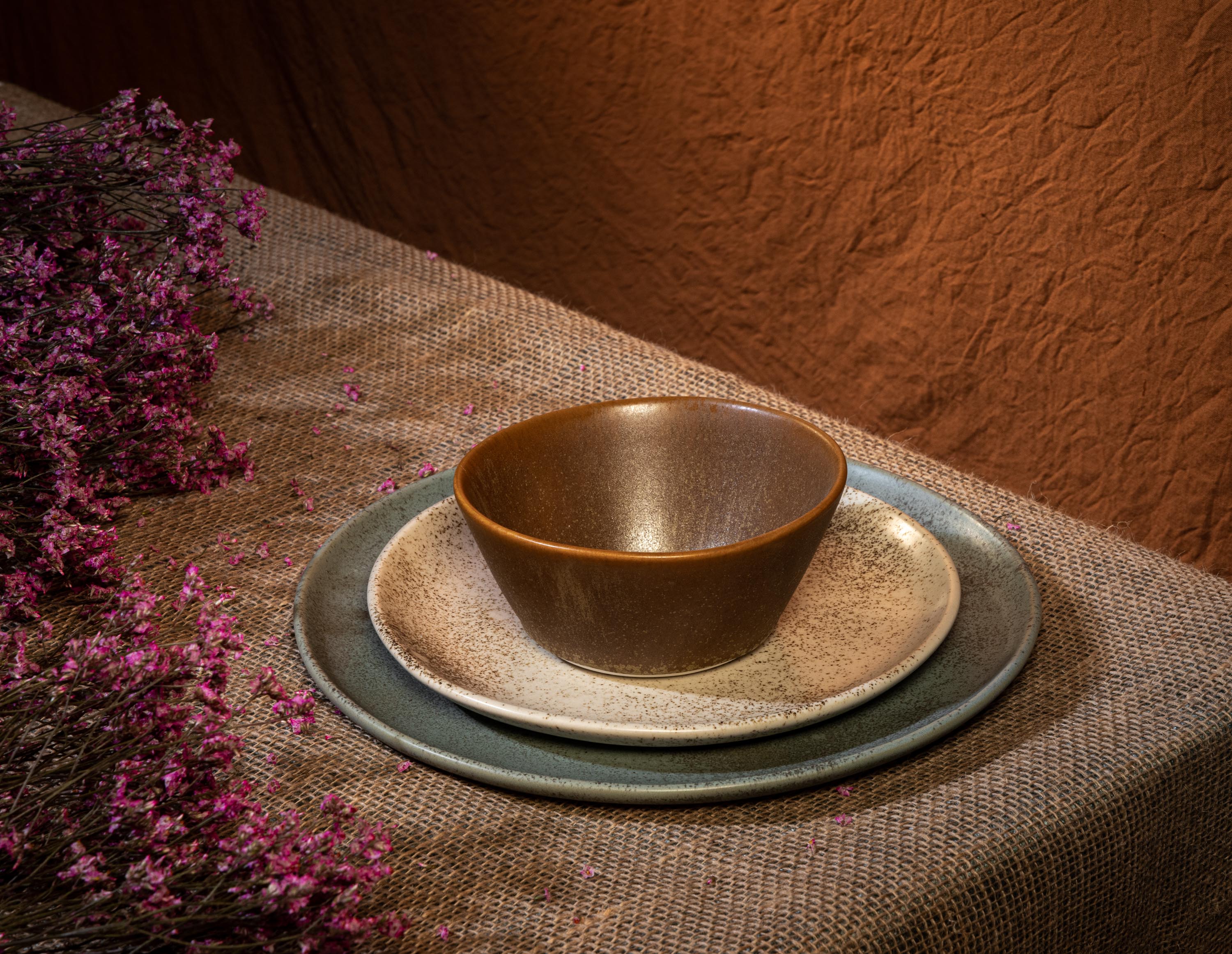 Hestia Coupe 3 Piece Dinner Setting