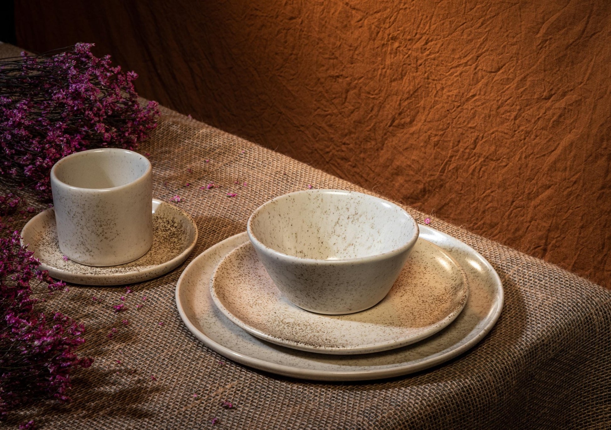 Hestia Coupe 5 Piece Dinner Setting - Aware House