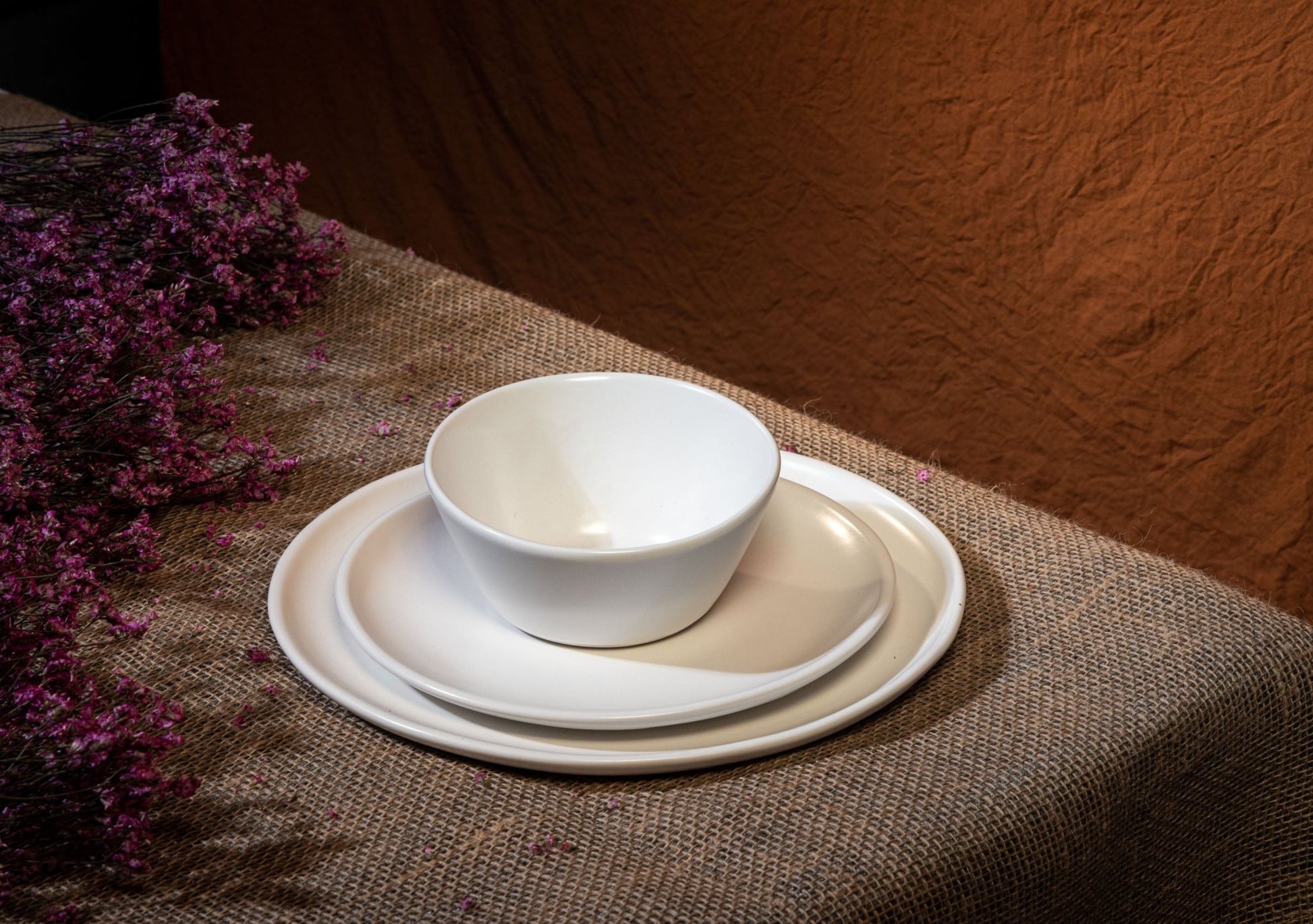 Hestia Coupe 3 Piece Dinner Setting - Aware House