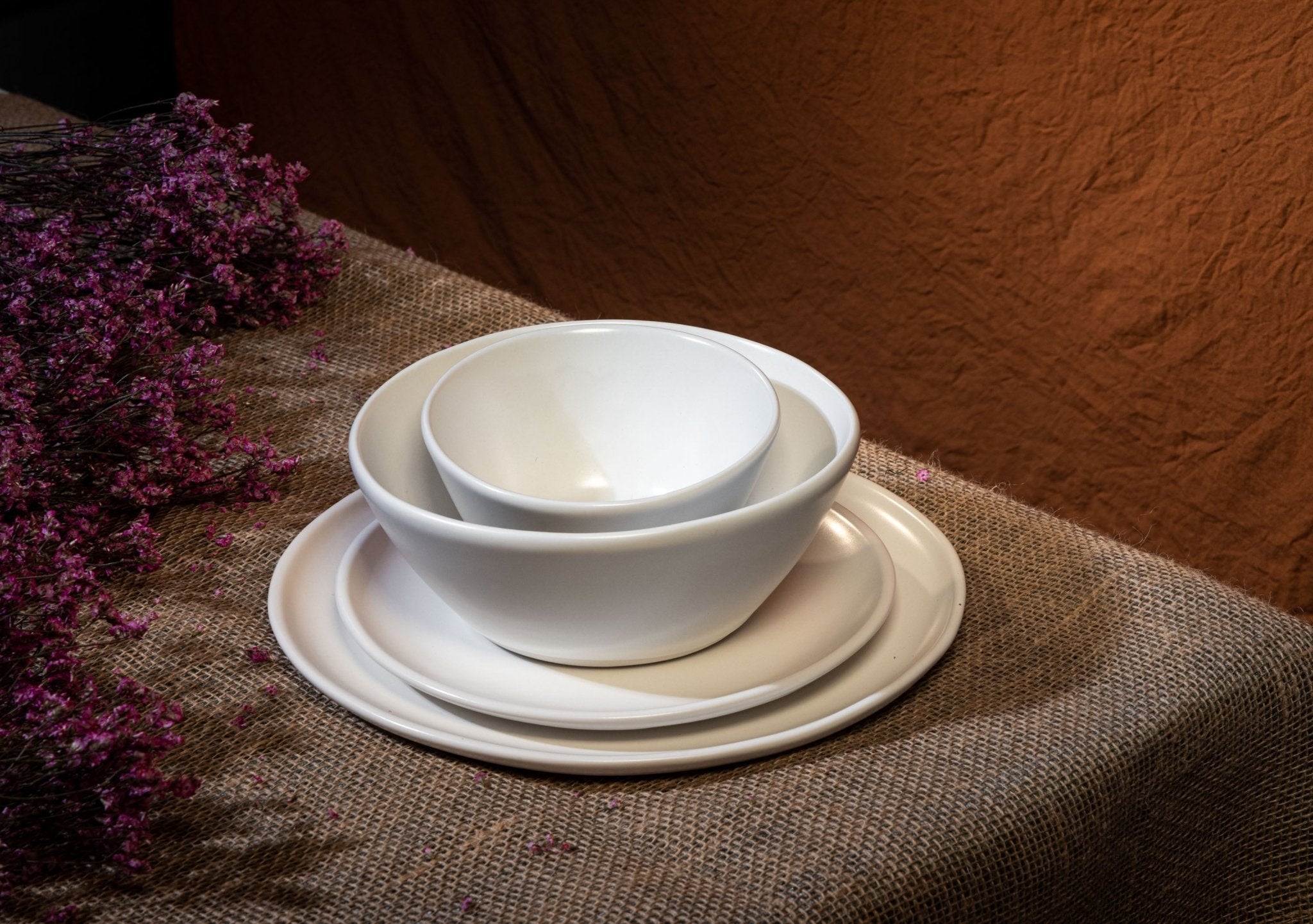 Hestia Coupe 4 Piece Dinner Setting - Aware House