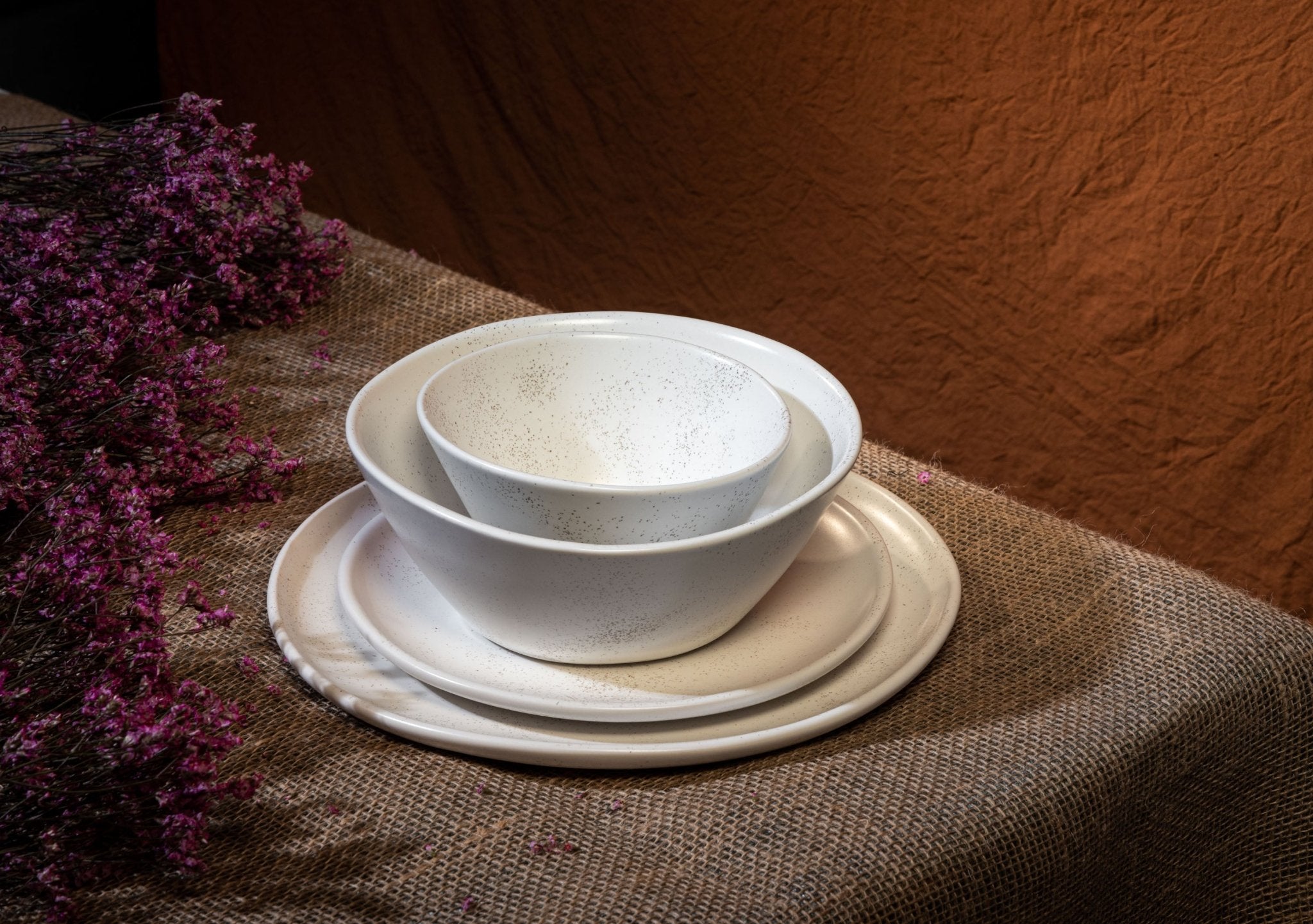 Hestia Coupe 4 Piece Dinner Setting - Aware House