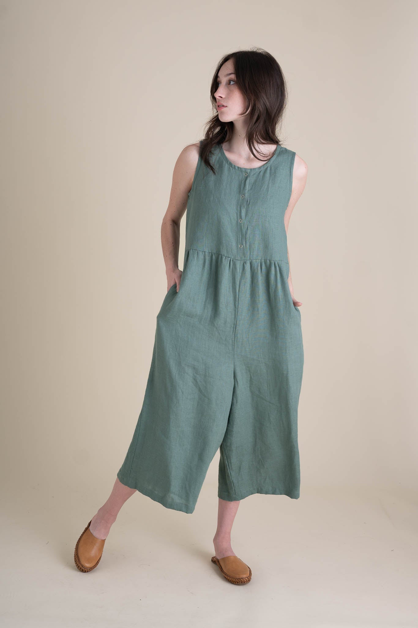 Backyard Jumpsuit | Agave-3