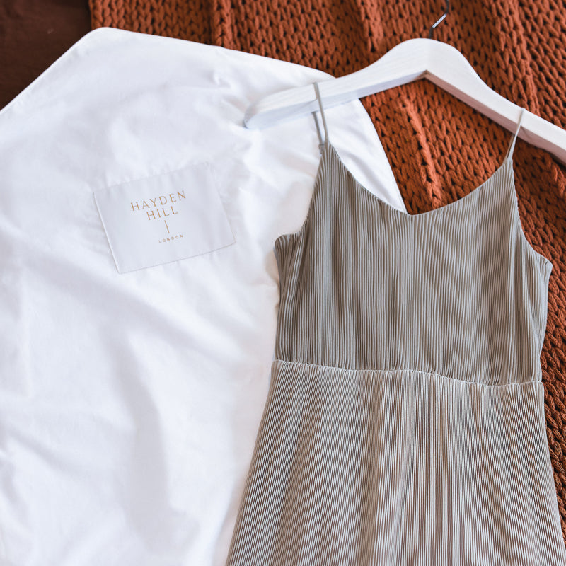 Long Organic Cotton Hanging Bag-zoom-