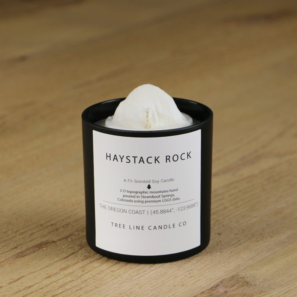 Haystack Rock Candle | 3D Oregon Coast Soy Candle-1