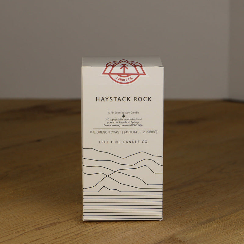 Haystack Rock Candle | 3D Oregon Coast Soy Candle-zoom-