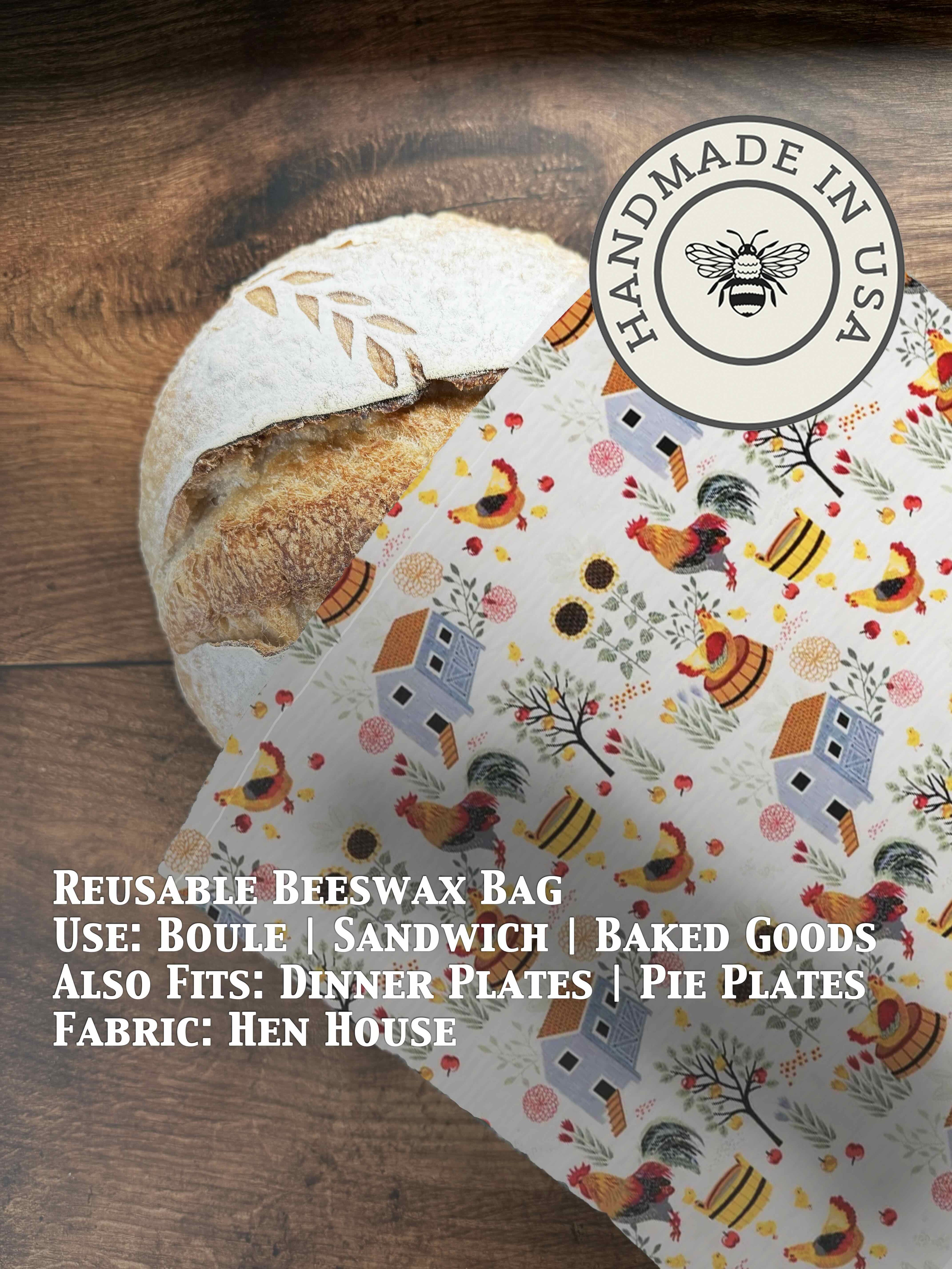 Beeswax Bread Bag | Reusable Cotton Food Storage Bag-zoom-13