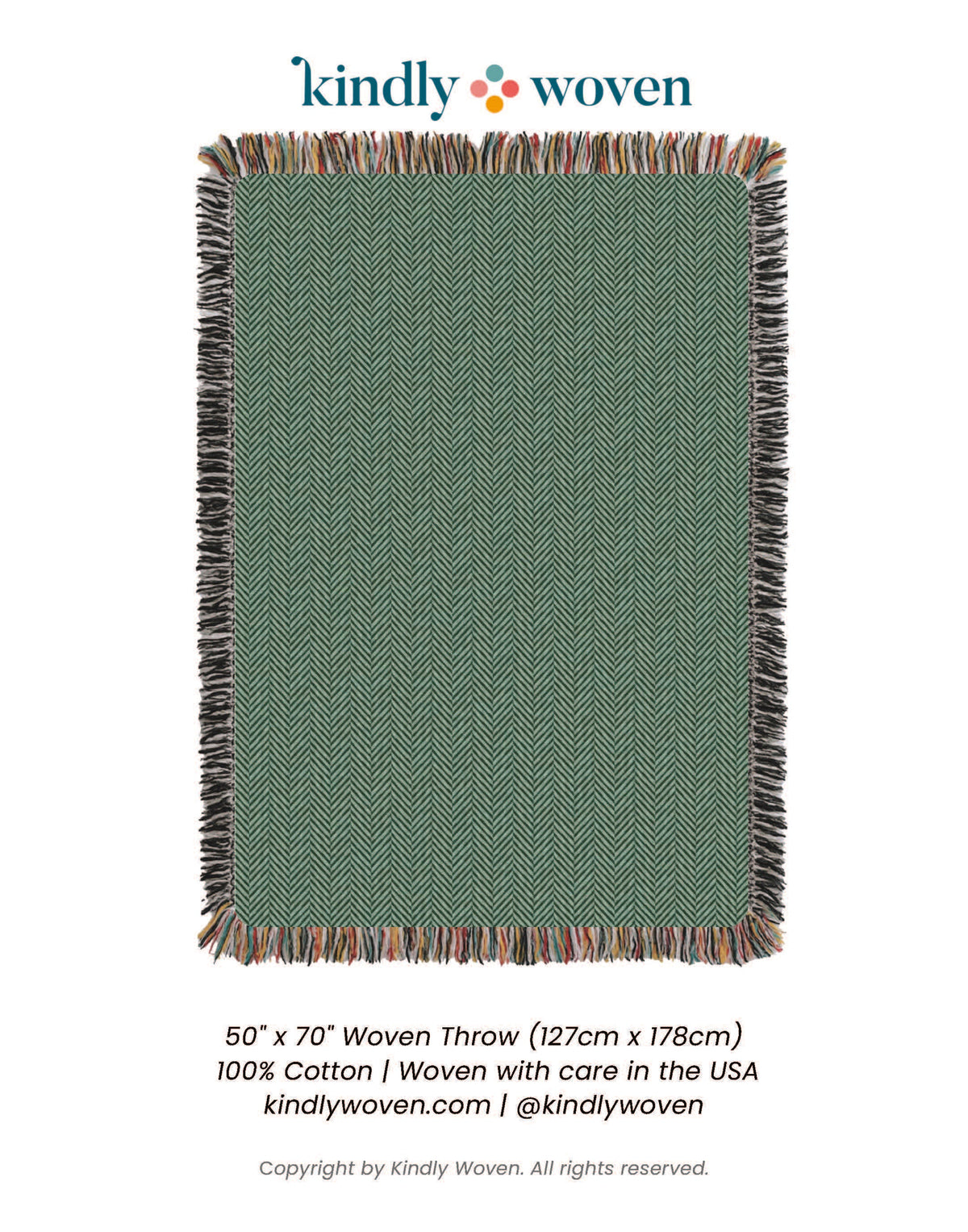 Henry — Verbena - Reversible Woven Blanket with Fringe-zoom-7