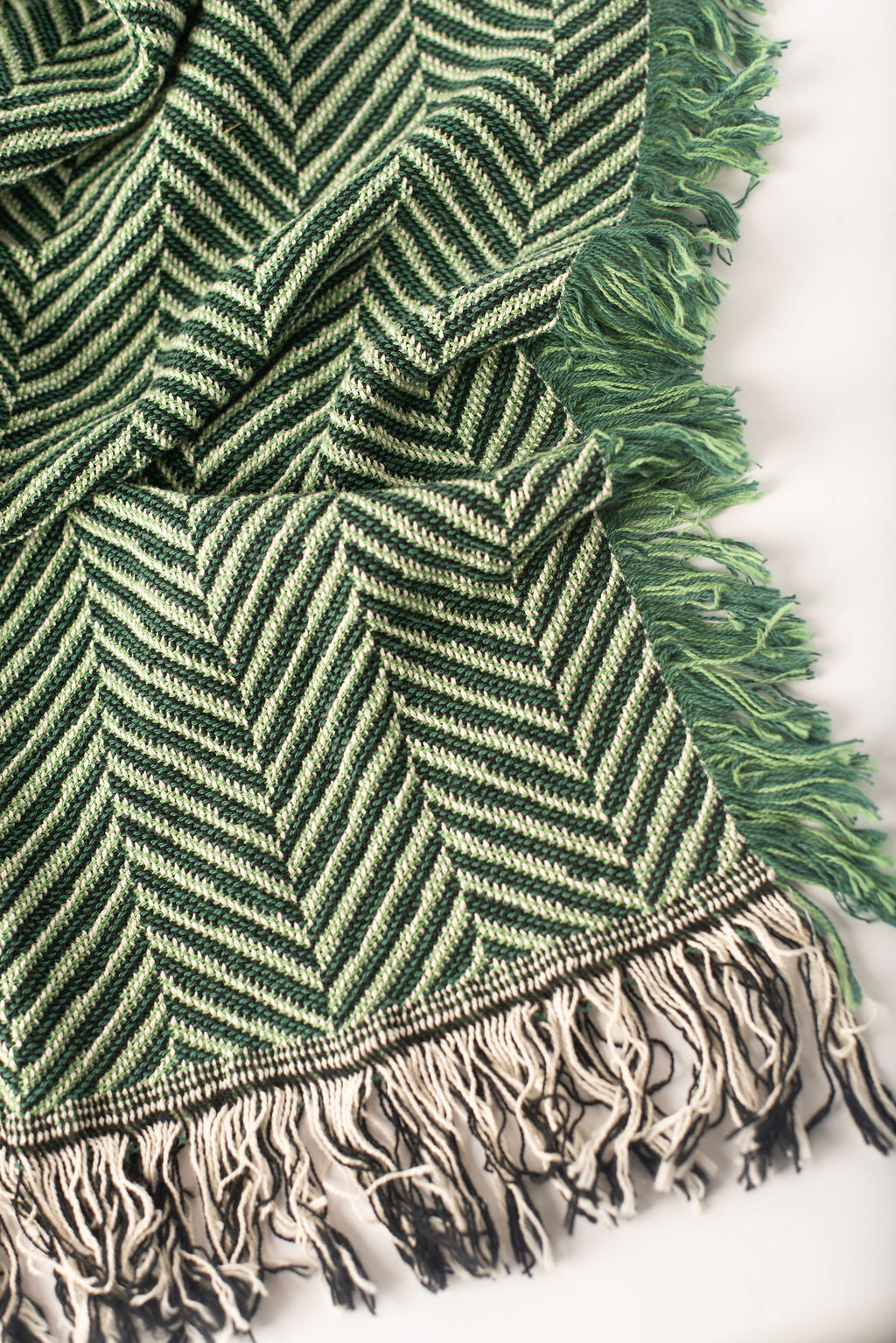Henry — Verbena - Reversible Woven Blanket with Fringe-1