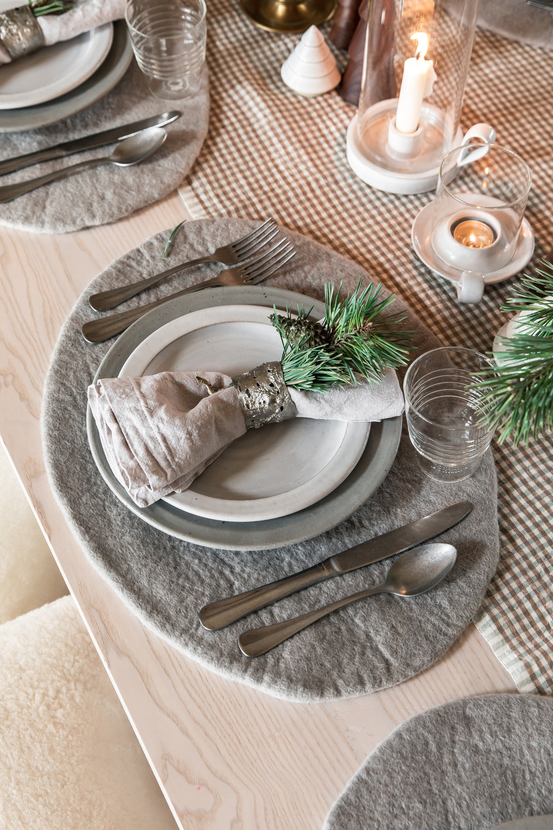Artisan Felt Placemats Set of Four-6