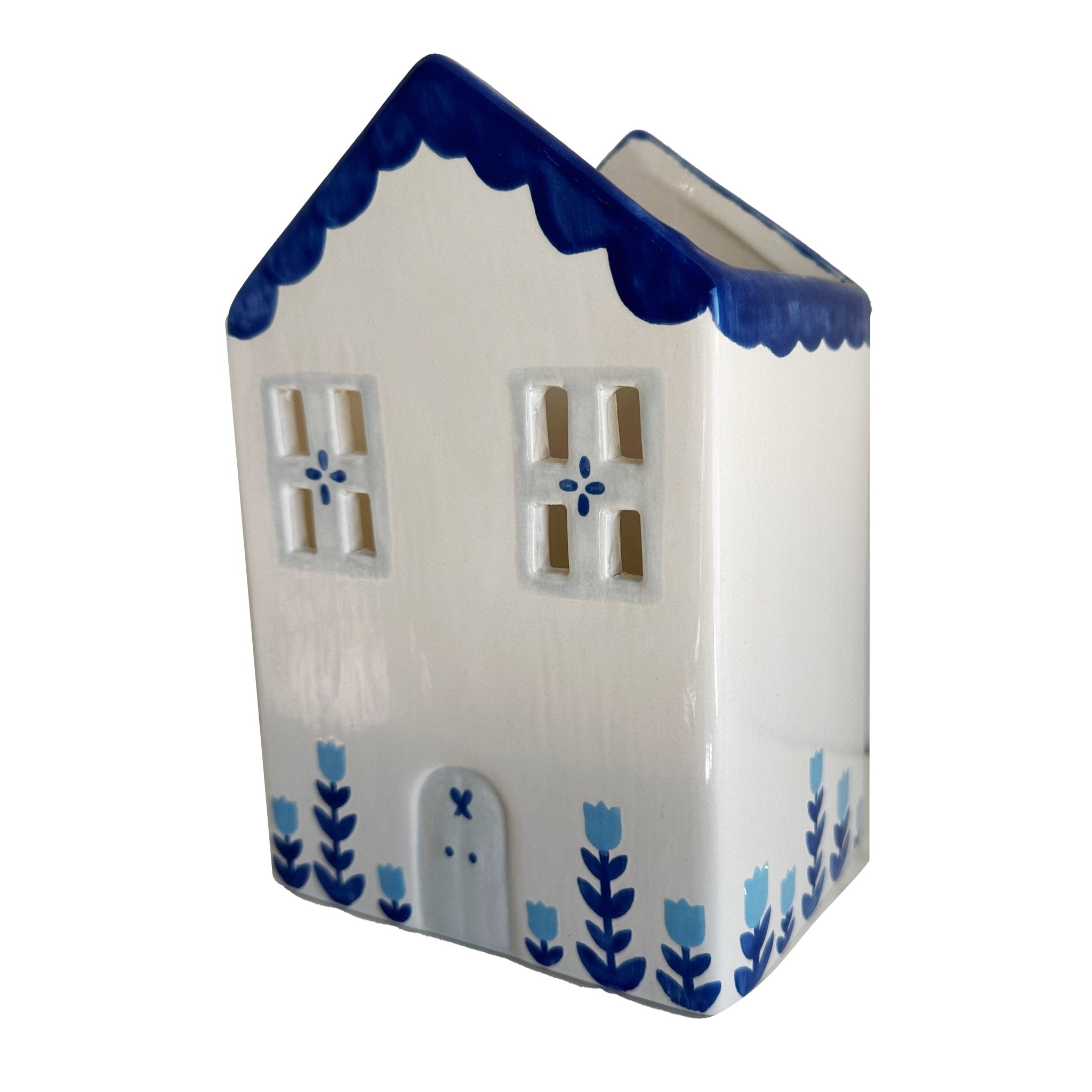 Tulip Fever Scalloped House Vase/Container - Aware House