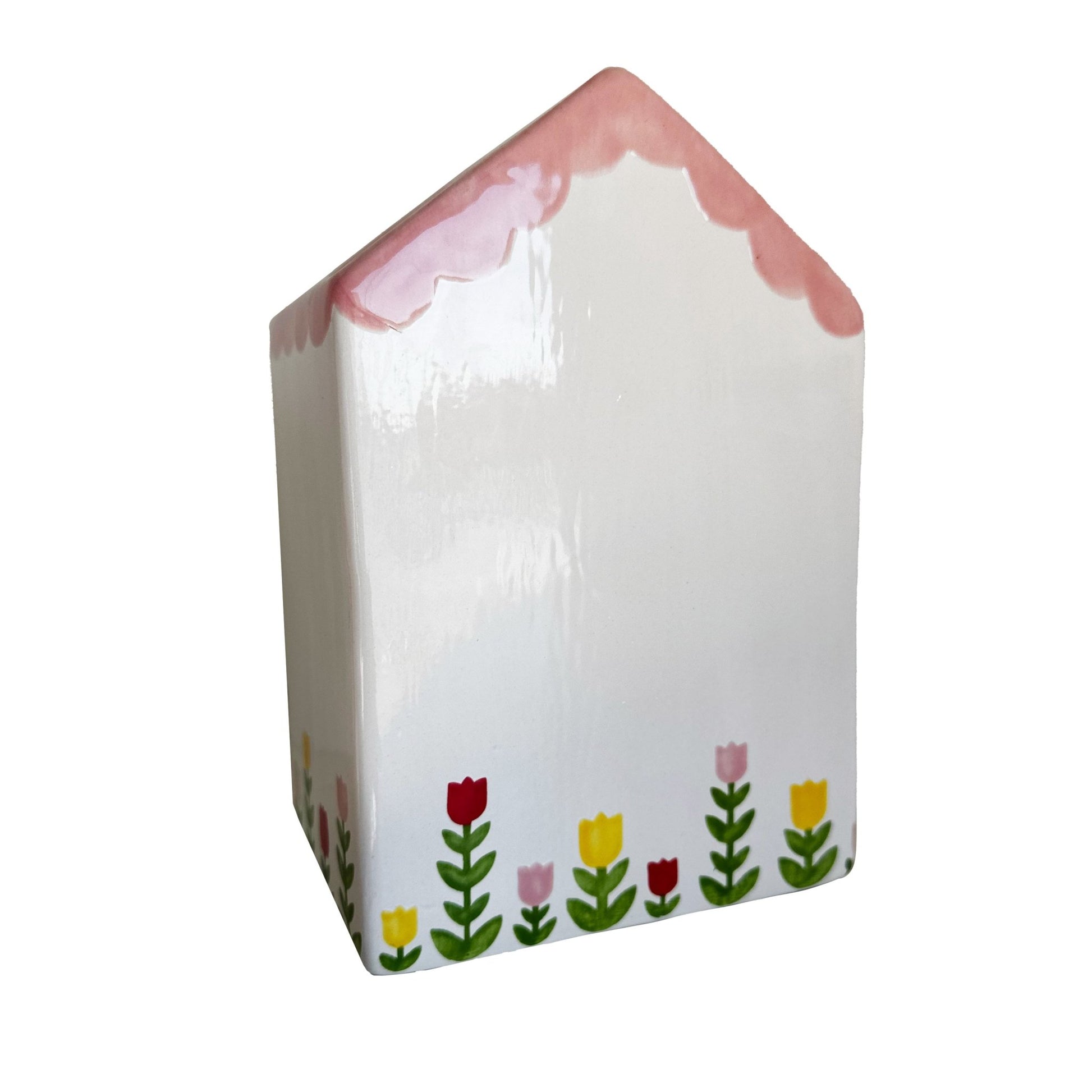 Tulip Fever Scalloped House Vase/Container - Aware House