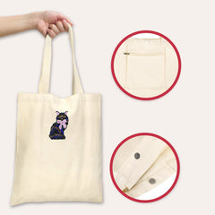 Black Cat With Bow Beaded Art Kit - Aware House