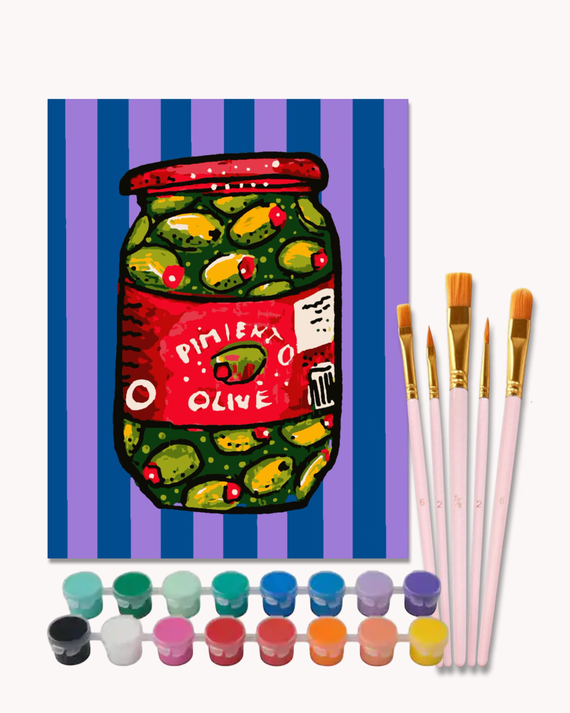 Olives Paint by Numbers Kit