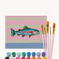 Rainbow Trout Paint by Numbers Kit