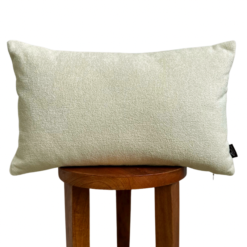 Cream Sherpa Lumbar Pillow Cover-zoom-