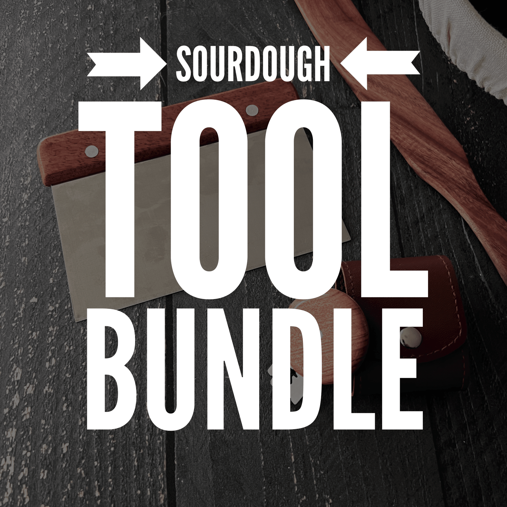 Sourdough Tool Bundle | Bench Scraper, Spurtle & Bread Lame Set - Aware House
