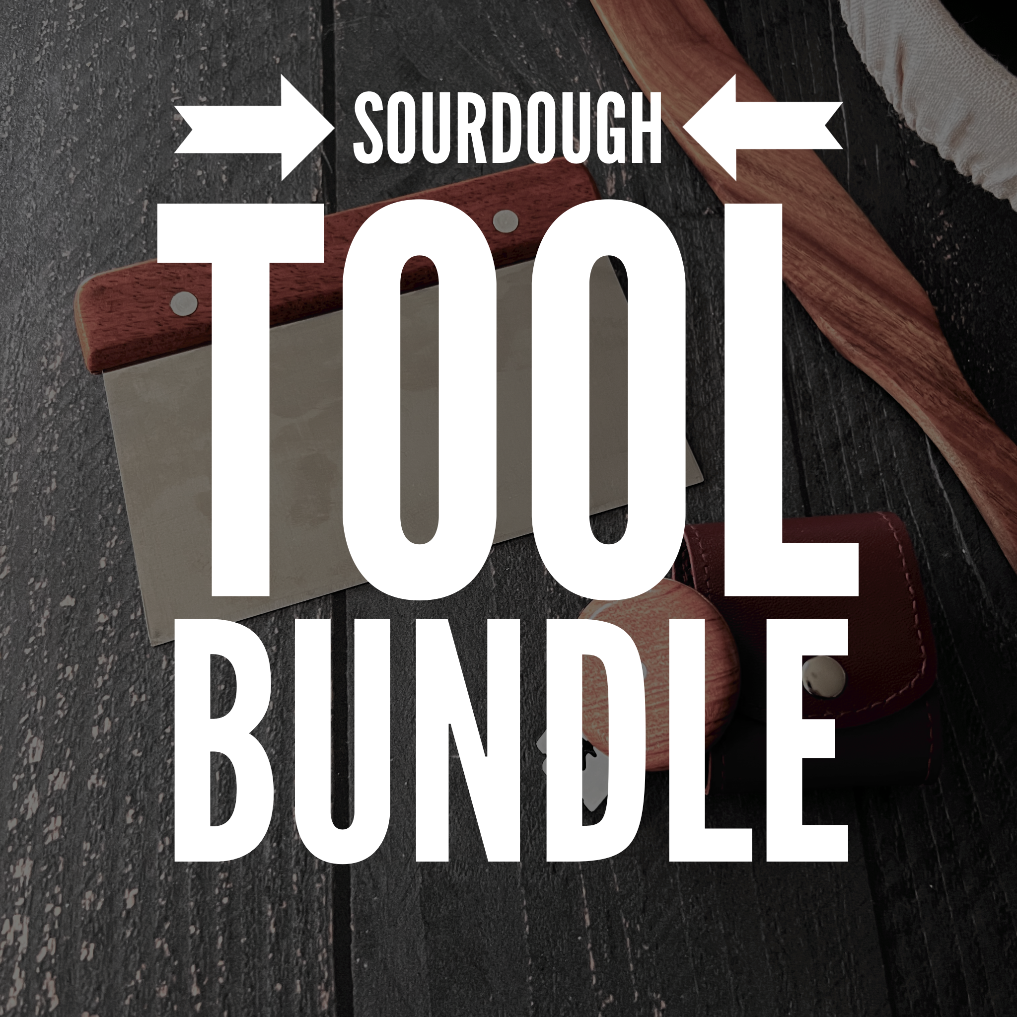 Sourdough Tool Bundle | Bench Scraper, Spurtle & Bread Lame Set