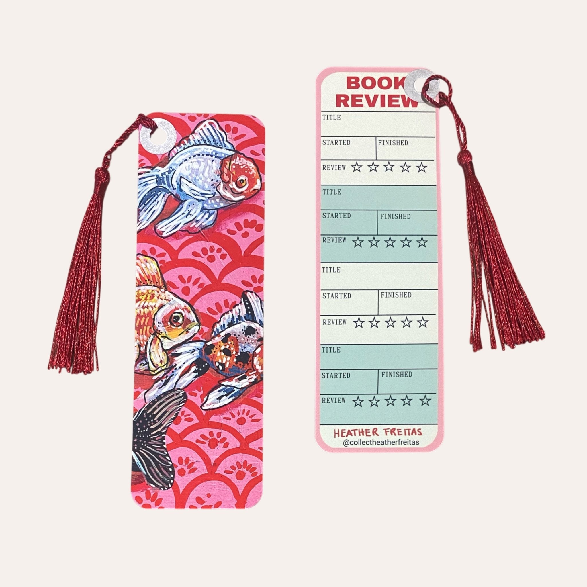 Bubbles & Blooms Soft Touch Premium Bookmark - Aware House