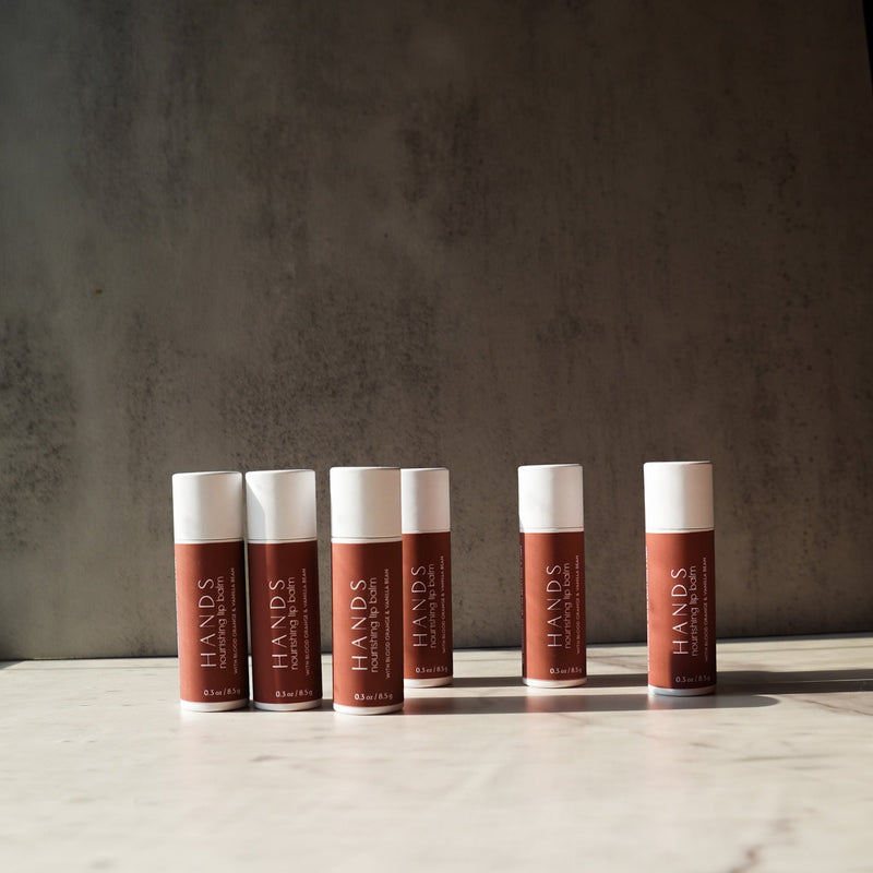 Blood Orange & Vanilla Organic Lip Balm-zoom-