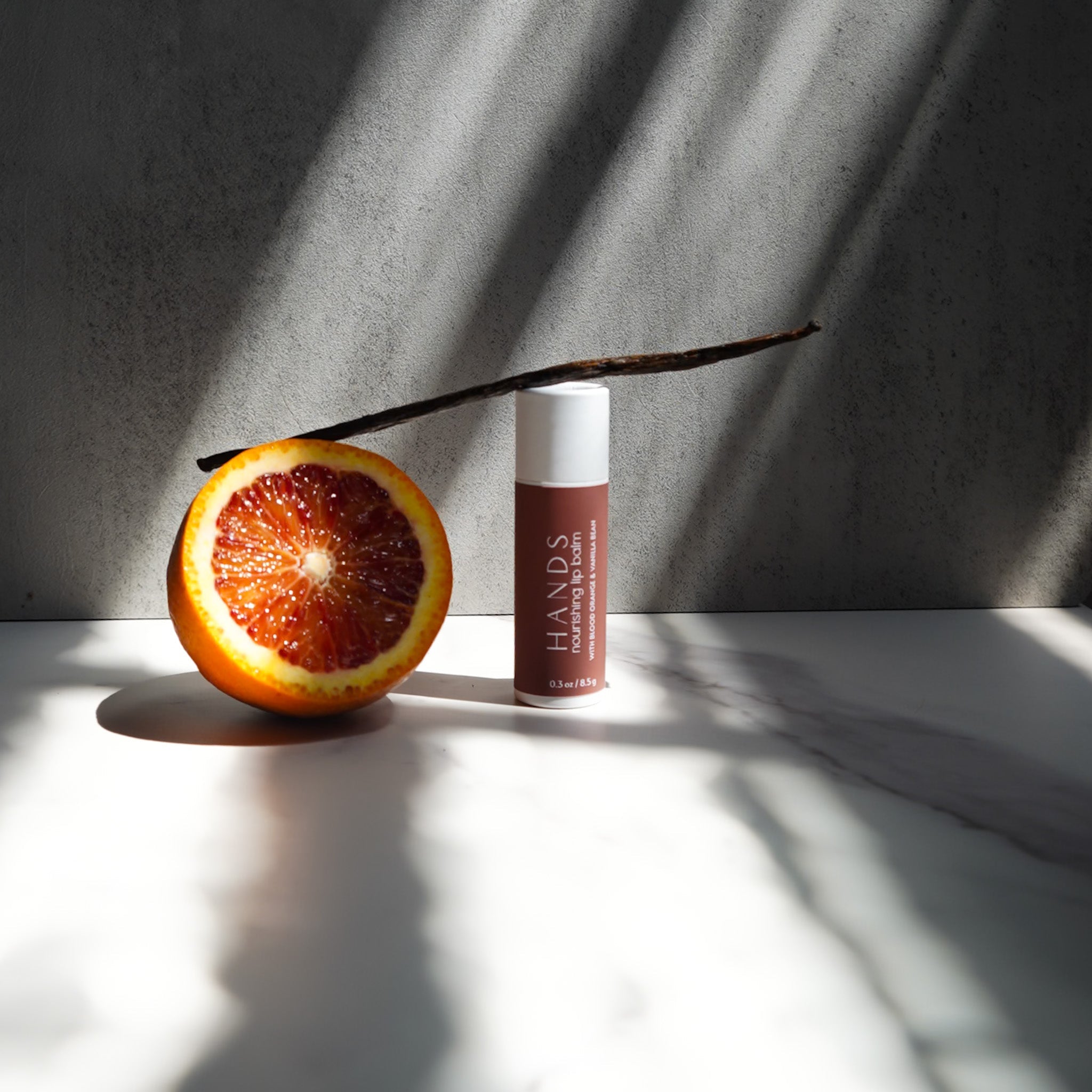 Blood Orange & Vanilla Organic Lip Balm-zoom-2