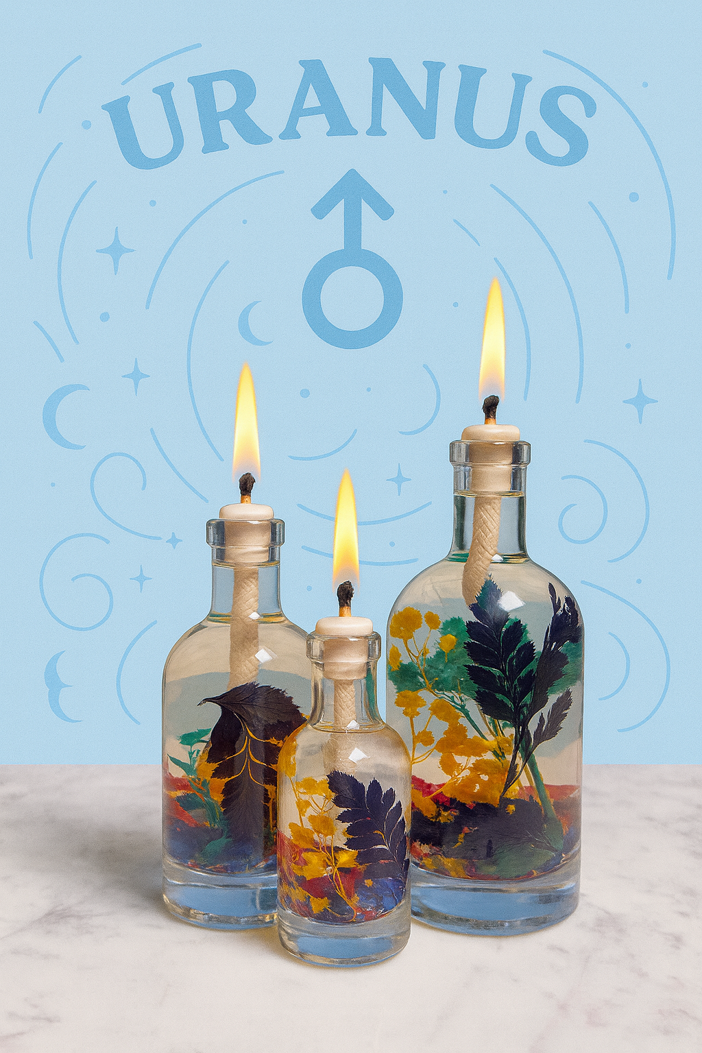 Uranus Oil Candle-zoom-1