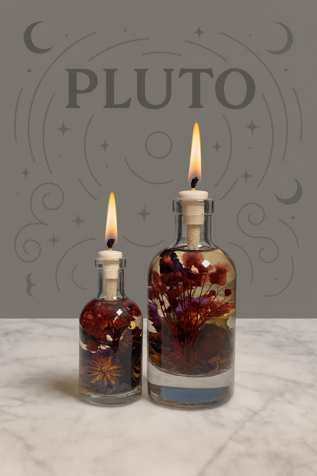 Pluto Oil Candle