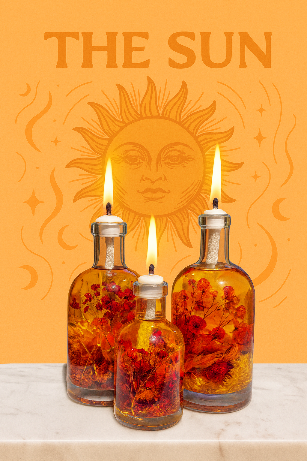 The Sun Oil Candle-zoom-1