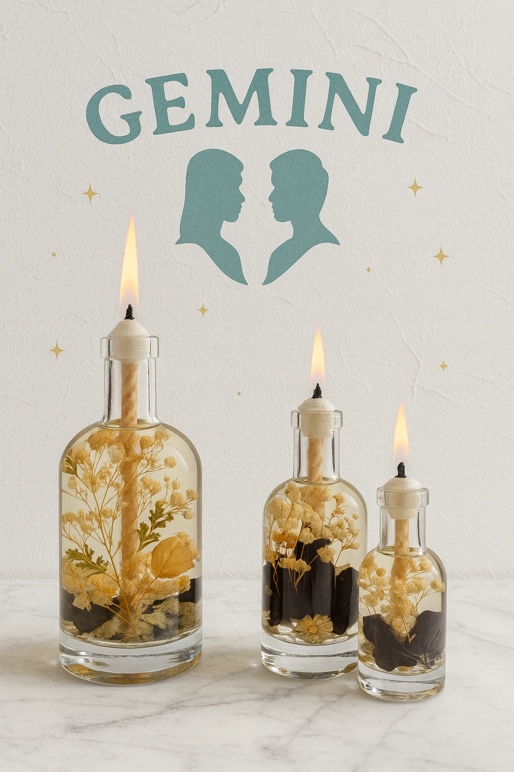 Gemini Oil Candle