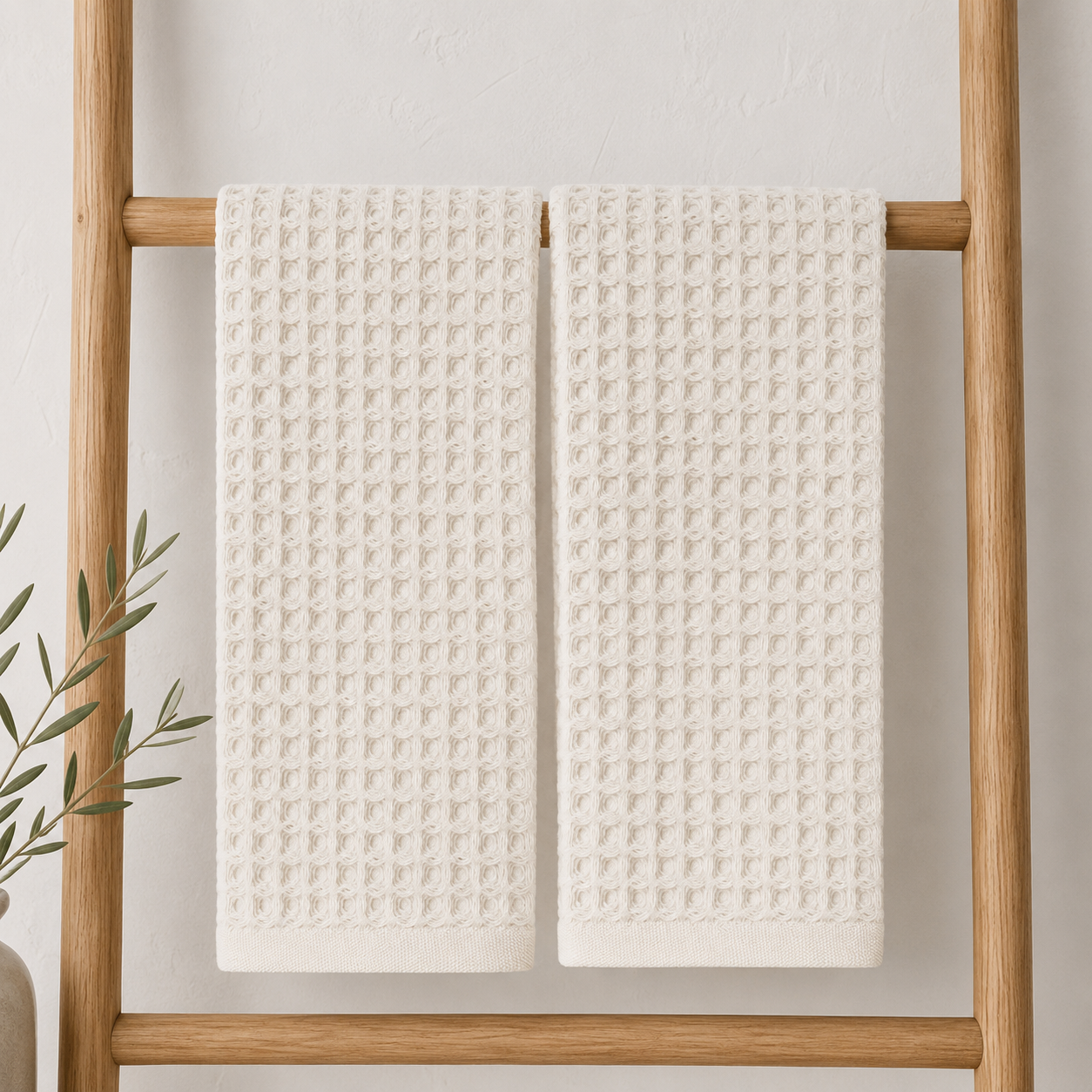 Kitchen Waffle Towel Set of Two-1
